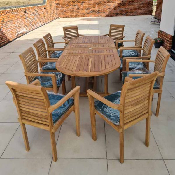 Heritage Dining Set Ten Seater